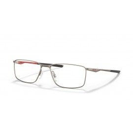 Satin Brushed Chrome Frame Oakley Socket 5.0 Narrow - Adjustable Nosepads Eyeglasses 
